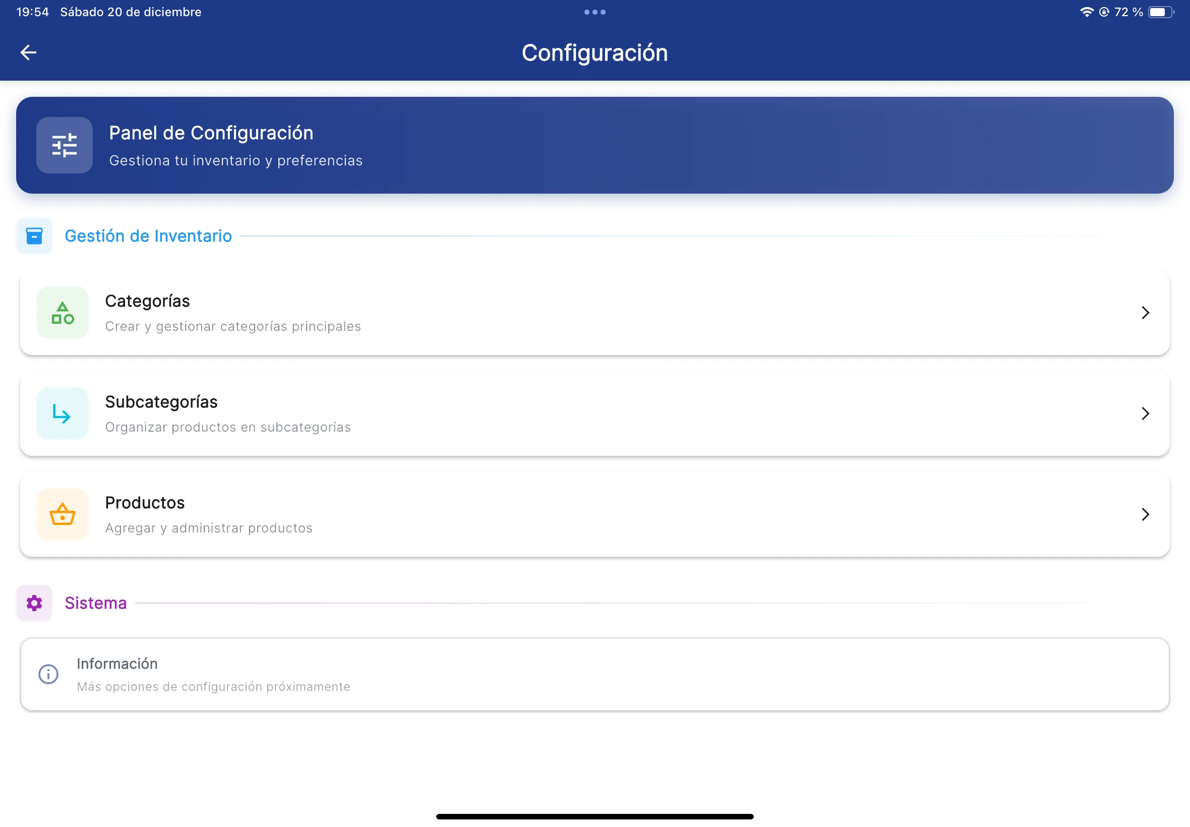 Control de caja VFactu iPad